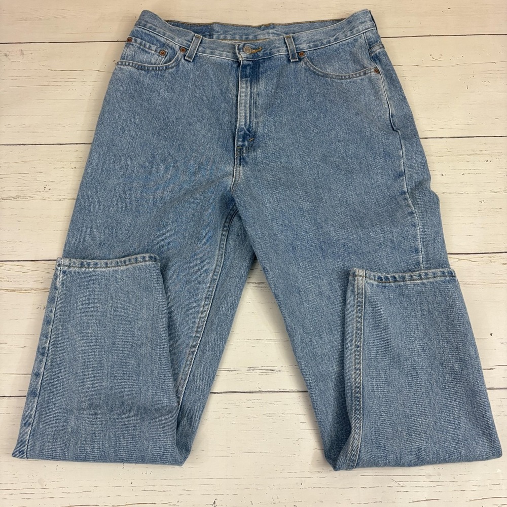 Levis 512 Slim Fit Tapered Jeans Vintage Womens 16 MIS S 35X30 High Rise